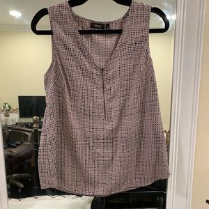 Zipper front Woman’s dress tank